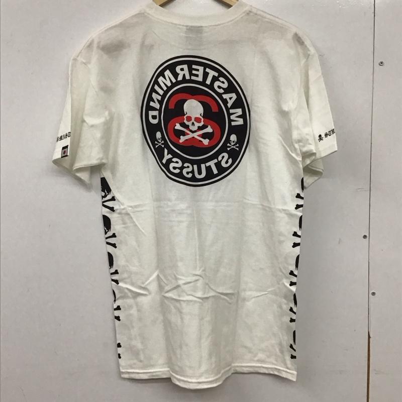 ステューシー STUSSY Tシャツ 半袖 半袖カットソー プリントTシャツ クルーネックカットソー M ロゴ、文字 白 / ホワイト / white メンズ USED 古着 中古 10155789