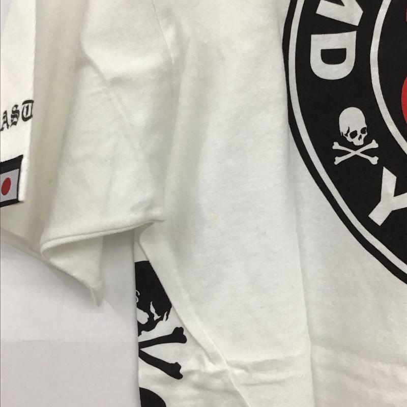 ステューシー STUSSY Tシャツ 半袖 半袖カットソー プリントTシャツ クルーネックカットソー M ロゴ、文字 白 / ホワイト / white メンズ USED 古着 中古 10155789