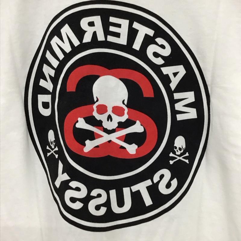 ステューシー STUSSY Tシャツ 半袖 半袖カットソー プリントTシャツ クルーネックカットソー M ロゴ、文字 白 / ホワイト / white メンズ USED 古着 中古 10155789