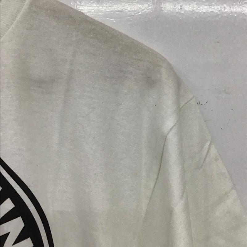 ステューシー STUSSY Tシャツ 半袖 半袖カットソー プリントTシャツ クルーネックカットソー M ロゴ、文字 白 / ホワイト / white メンズ USED 古着 中古 10155789