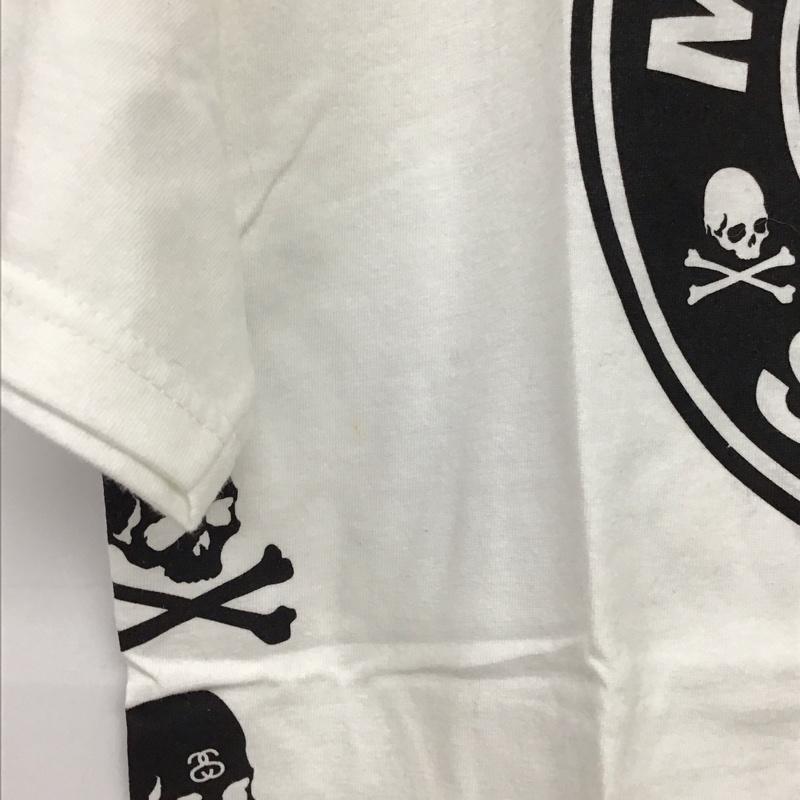 ステューシー STUSSY Tシャツ 半袖 半袖カットソー プリントTシャツ クルーネックカットソー M ロゴ、文字 白 / ホワイト / white メンズ USED 古着 中古 10155789