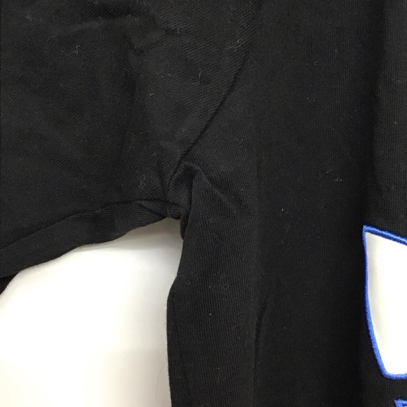 アディダス adidas Tシャツ 半袖 半袖カットソー プリントTシャツ クルーネックカットソー M ロゴ、文字 黒 / ブラック / black メンズ USED 古着 中古 10155792