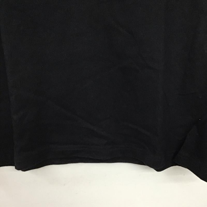 アディダス adidas Tシャツ 半袖 半袖カットソー プリントTシャツ クルーネックカットソー M ロゴ、文字 黒 / ブラック / black メンズ USED 古着 中古 10155792