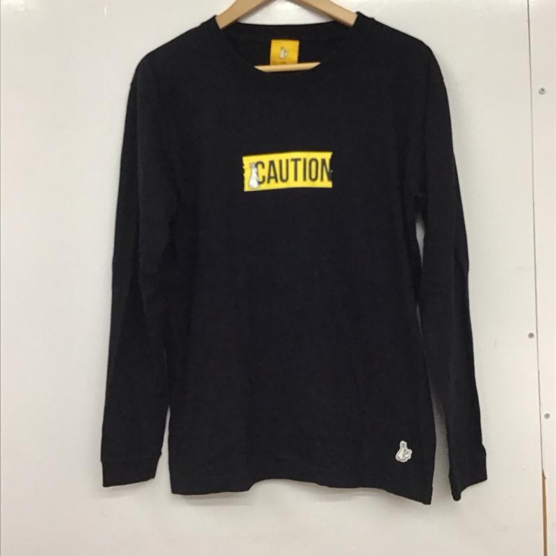 エフアールツー FR2 カットソー 長袖 長袖カットソー プリントカットソー クルーネック M プリント 黒 / ブラック / black メンズ USED 古着 中古 10155793