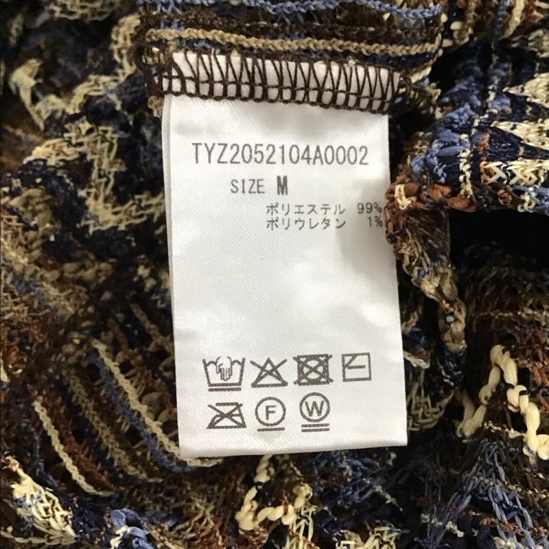 チャオパニックティピー CIAOPANIC TYPY シャツ、ブラウス 半袖 半袖シャツ フロントボタン M ストライプ マルチカラー / マルチカラー / multicolor メンズ USED 古着 中古 10155796