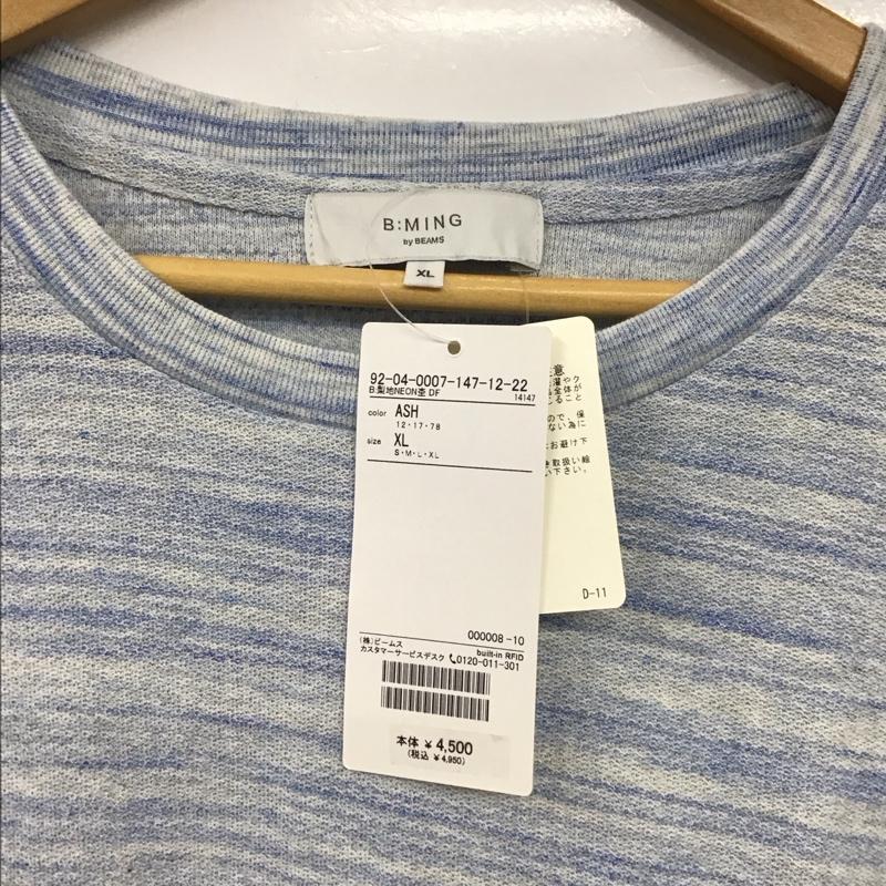 ビーミング バイ ビームス B:MING by BEAMS Tシャツ 半袖 半袖カットソー プリントTシャツ クルーネックカットソー XL プリント マルチカラー / マルチカラー / multicolor メンズ USED 古着 中古 10155797