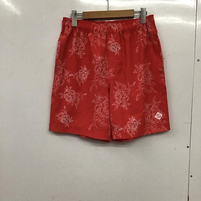ザラ ZARA パンツ ショートパンツ ショートパンツ ハーフパンツ カジュアルパンツ S プリント 赤 / レッド / red メンズ USED 古着 中古 10155802