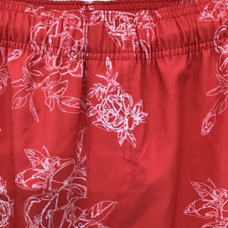 ザラ ZARA パンツ ショートパンツ ショートパンツ ハーフパンツ カジュアルパンツ S プリント 赤 / レッド / red メンズ USED 古着 中古 10155802