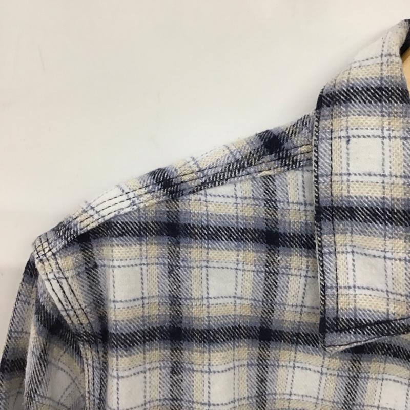 ヒューストン HOUSTON シャツ、ブラウス 長袖 長袖シャツ チェックシャツ カラーシャツ XL チェック マルチカラー / マルチカラー / multicolor メンズ USED 古着 中古 10155805