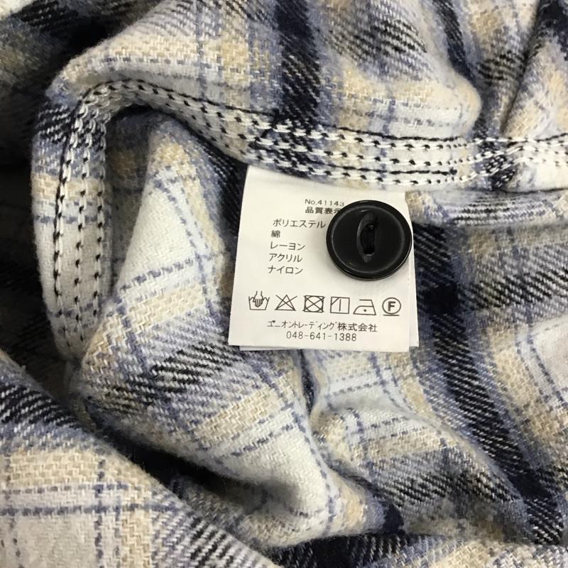 ヒューストン HOUSTON シャツ、ブラウス 長袖 長袖シャツ チェックシャツ カラーシャツ XL チェック マルチカラー / マルチカラー / multicolor メンズ USED 古着 中古 10155805