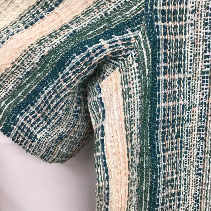 ザラ ZARA シャツ、ブラウス 半袖 半袖シャツ フロントボタン カラーシャツ ストライプ マルチカラー / マルチカラー / multicolor メンズ USED 古着 中古 10155809