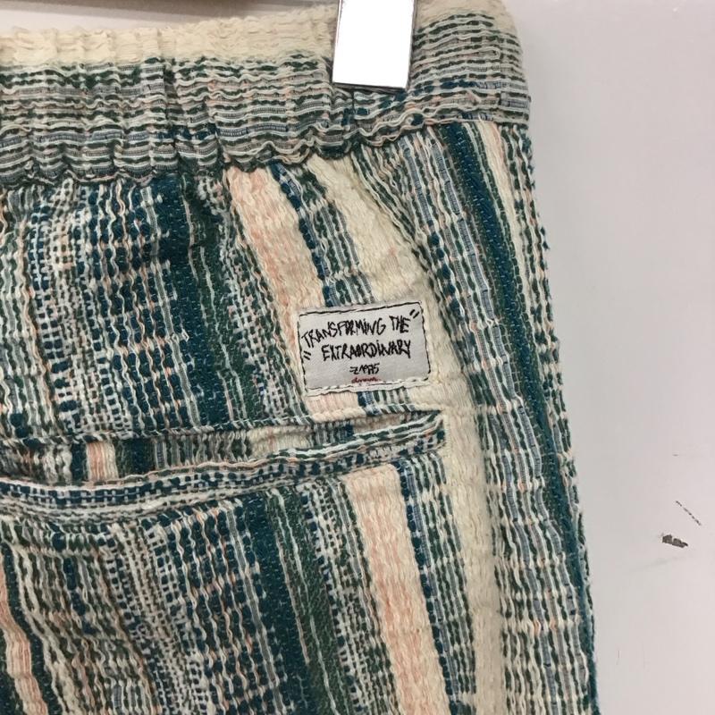 ザラ ZARA パンツ ショートパンツ ショートパンツ ハーフパンツ カジュアルパンツ ストライプ マルチカラー / マルチカラー / multicolor メンズ USED 古着 中古 10155810