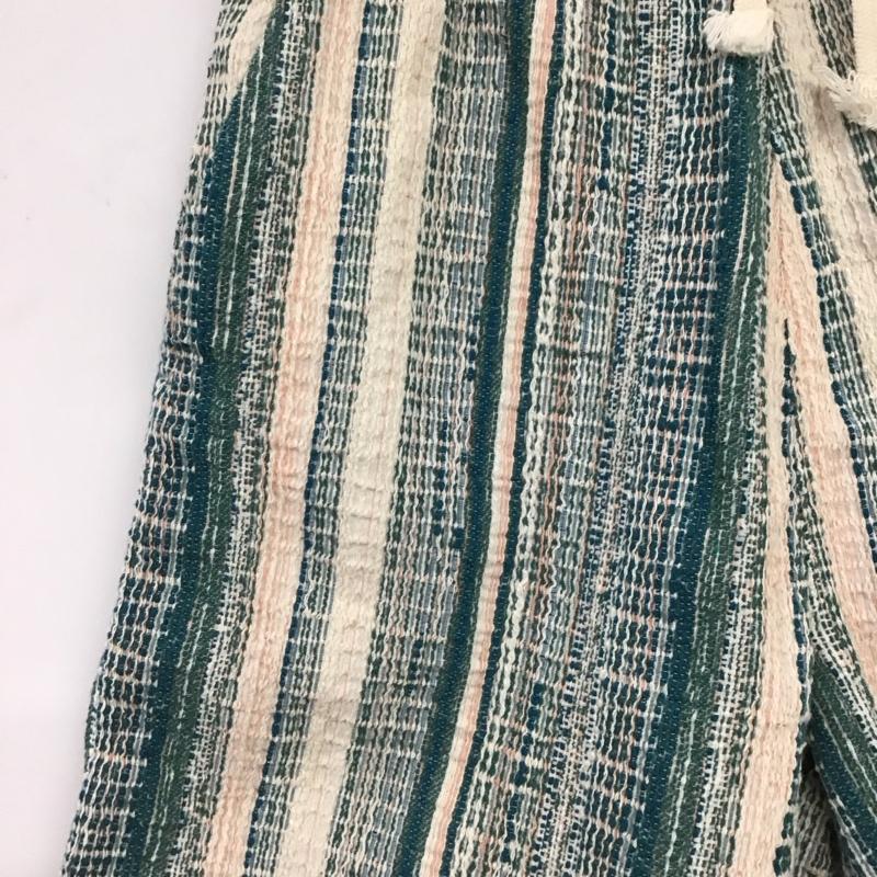 ザラ ZARA パンツ ショートパンツ ショートパンツ ハーフパンツ カジュアルパンツ ストライプ マルチカラー / マルチカラー / multicolor メンズ USED 古着 中古 10155810