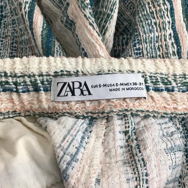 ザラ ZARA パンツ ショートパンツ ショートパンツ ハーフパンツ カジュアルパンツ ストライプ マルチカラー / マルチカラー / multicolor メンズ USED 古着 中古 10155810