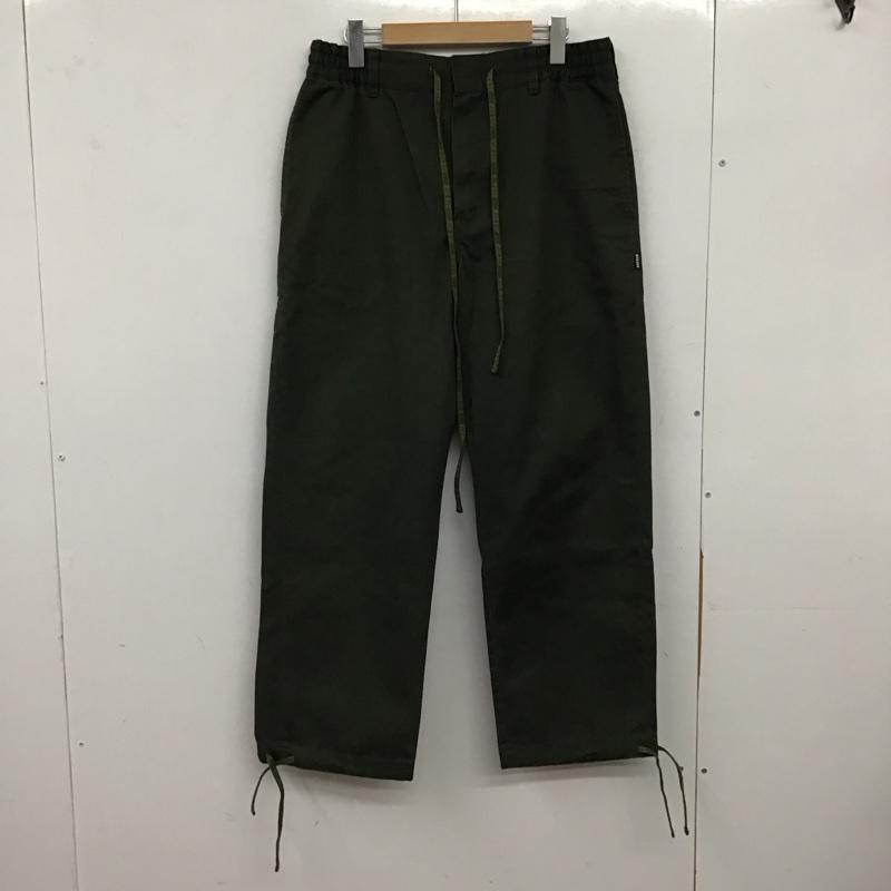 ディッキーズ Dickies パンツ ワークパンツ、ペインターパンツ ワークパンツ ワイドパンツ カジュアルパンツ L ロゴ、文字 カーキ / カーキ / khaki メンズ USED 古着 中古 10155813