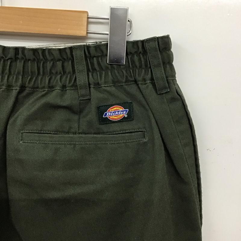 ディッキーズ Dickies パンツ ワークパンツ、ペインターパンツ ワークパンツ ワイドパンツ カジュアルパンツ L ロゴ、文字 カーキ / カーキ / khaki メンズ USED 古着 中古 10155813