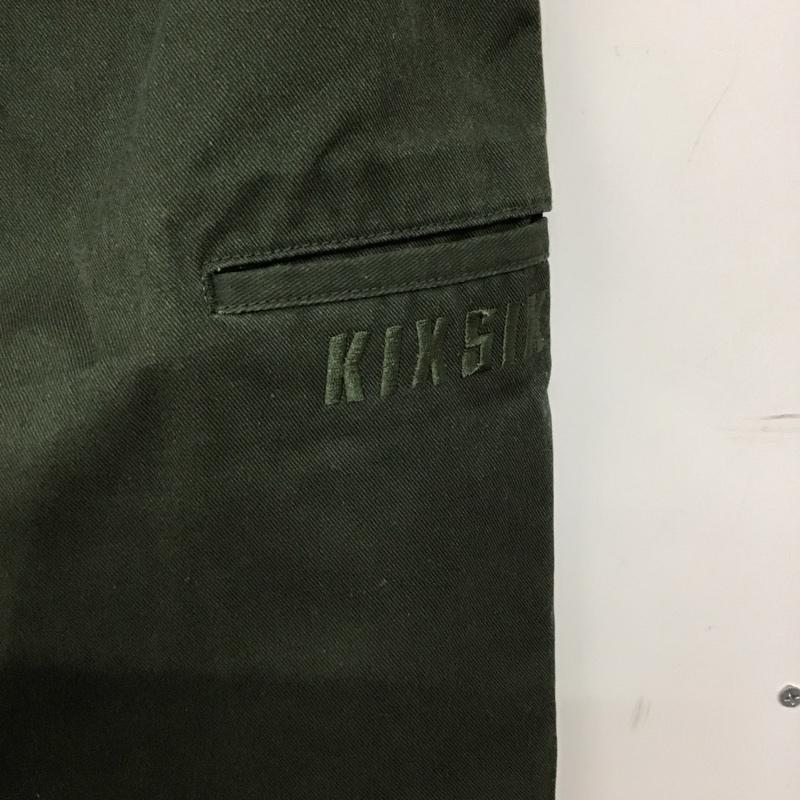 ディッキーズ Dickies パンツ ワークパンツ、ペインターパンツ ワークパンツ ワイドパンツ カジュアルパンツ L ロゴ、文字 カーキ / カーキ / khaki メンズ USED 古着 中古 10155813