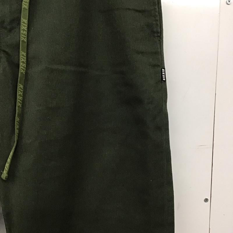 ディッキーズ Dickies パンツ ワークパンツ、ペインターパンツ ワークパンツ ワイドパンツ カジュアルパンツ L ロゴ、文字 カーキ / カーキ / khaki メンズ USED 古着 中古 10155813