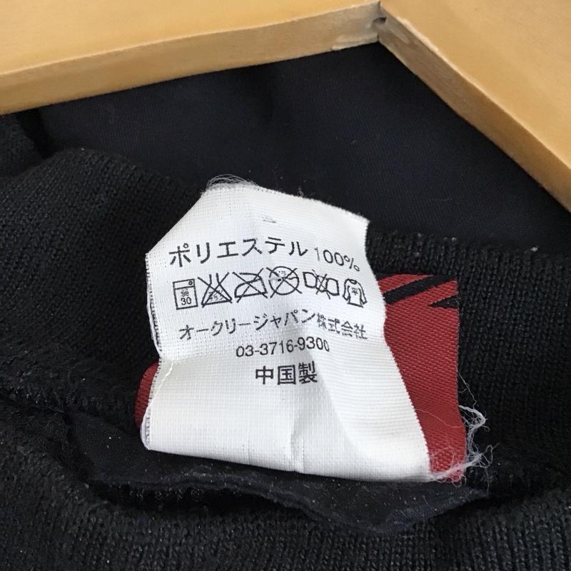 オークリー OAKLEY ジャケット、上着 ジャンパー、ブルゾン プルオーバージャケット アウター M ロゴ、文字 黒 / ブラック / black メンズ USED 古着 中古 10155816