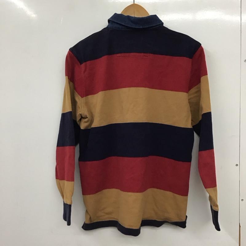 マックレガー McGREGOR ポロシャツ 長袖 長袖ポロシャツ 長袖カットソー カラーシャツ L ボーダー柄 マルチカラー / マルチカラー / multicolor メンズ USED 古着 中古 10155823