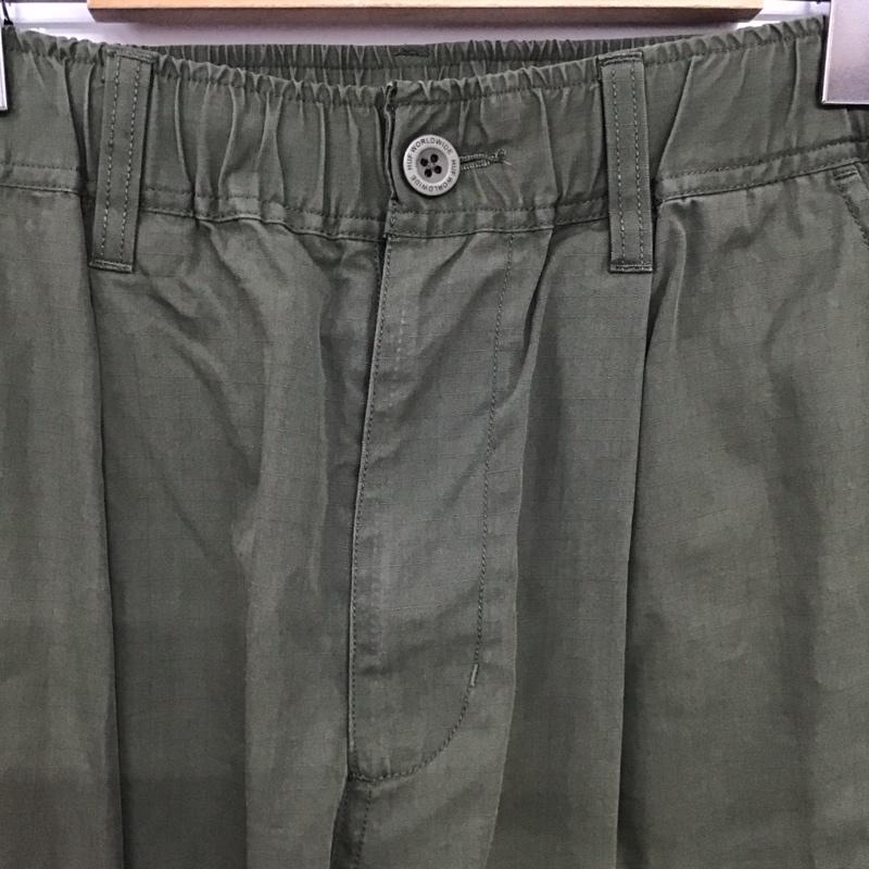ハフ HUF パンツ ワークパンツ、ペインターパンツ ワークパンツ ワイドパンツ カジュアルパンツ カーゴパンツ L ロゴ、文字 カーキ / カーキ / khaki メンズ USED 古着 中古 10155827