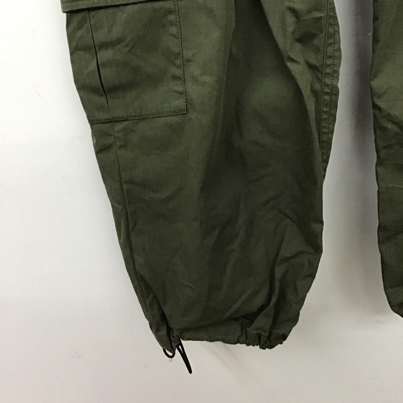 ハフ HUF パンツ ワークパンツ、ペインターパンツ ワークパンツ ワイドパンツ カジュアルパンツ カーゴパンツ L ロゴ、文字 カーキ / カーキ / khaki メンズ USED 古着 中古 10155827