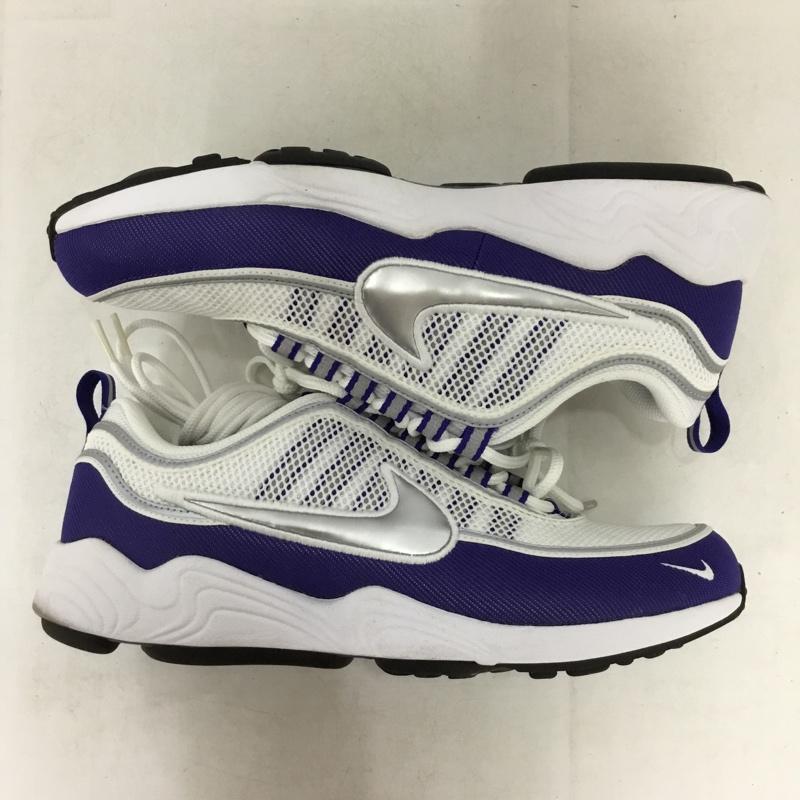 ナイキ NIKE スニーカー スニーカー HF9117-100 AIR ZOOM SPIRIDON SP 28.5cm 箱有 28.5cm ロゴ、文字 白 / ホワイト / white X 青 / ブルー / blue X 銀 / シルバー / silver color メンズ USED 古着 中古 10155830
