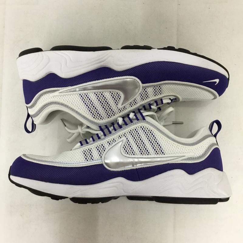 ナイキ NIKE スニーカー スニーカー HF9117-100 AIR ZOOM SPIRIDON SP 28.5cm 箱有 28.5cm ロゴ、文字 白 / ホワイト / white X 青 / ブルー / blue X 銀 / シルバー / silver color メンズ USED 古着 中古 10155830