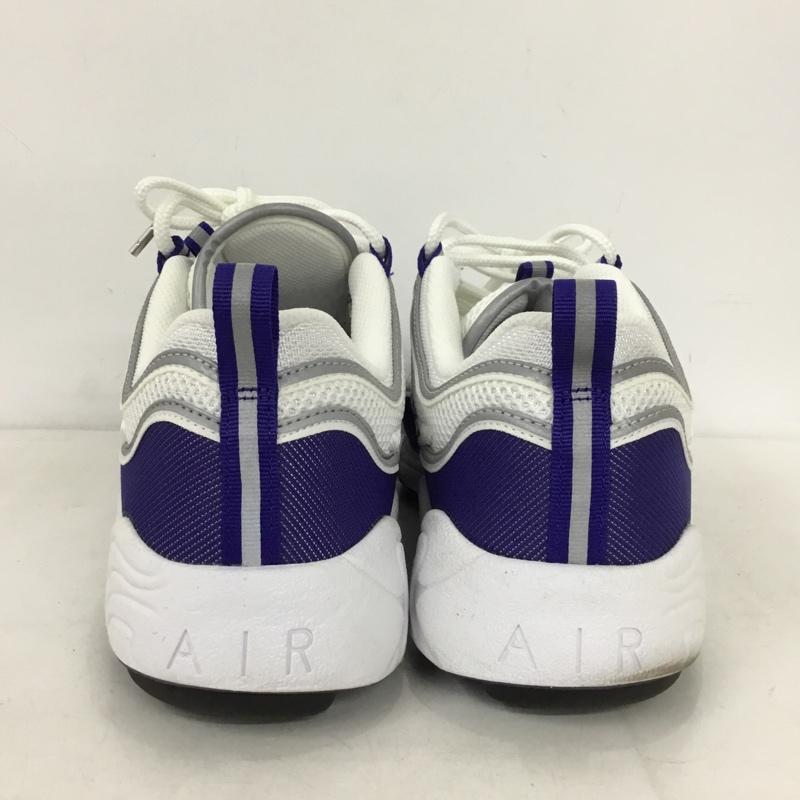 ナイキ NIKE スニーカー スニーカー HF9117-100 AIR ZOOM SPIRIDON SP 28.5cm 箱有 28.5cm ロゴ、文字 白 / ホワイト / white X 青 / ブルー / blue X 銀 / シルバー / silver color メンズ USED 古着 中古 10155830