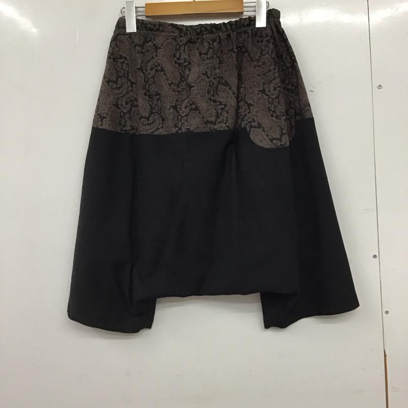 グラウンドワイ Ground Y パンツ ショートパンツ ショートパンツ ハーフパンツ カジュアルパンツ 1 プリント 黒 / ブラック / black メンズ USED 古着 中古 10155831