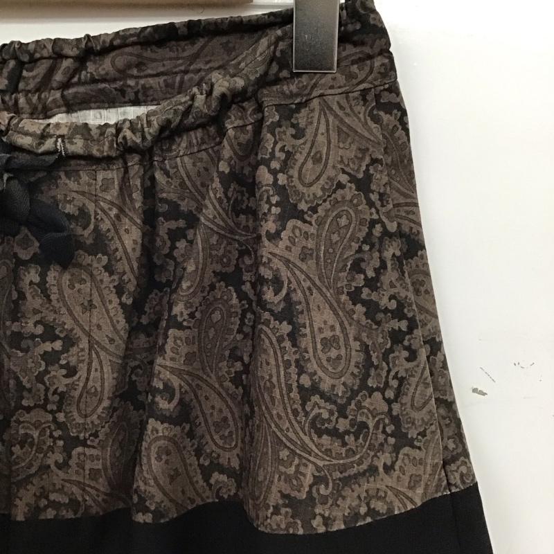 グラウンドワイ Ground Y パンツ ショートパンツ ショートパンツ ハーフパンツ カジュアルパンツ 1 プリント 黒 / ブラック / black メンズ USED 古着 中古 10155831