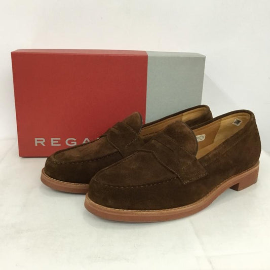 リーガル REGAL ローファー ローファー NC3K 59FR スエードローファー 26.5 箱有 26.5cm 無地 茶 / ブラウン / brown メンズ USED 古着 中古 10155832