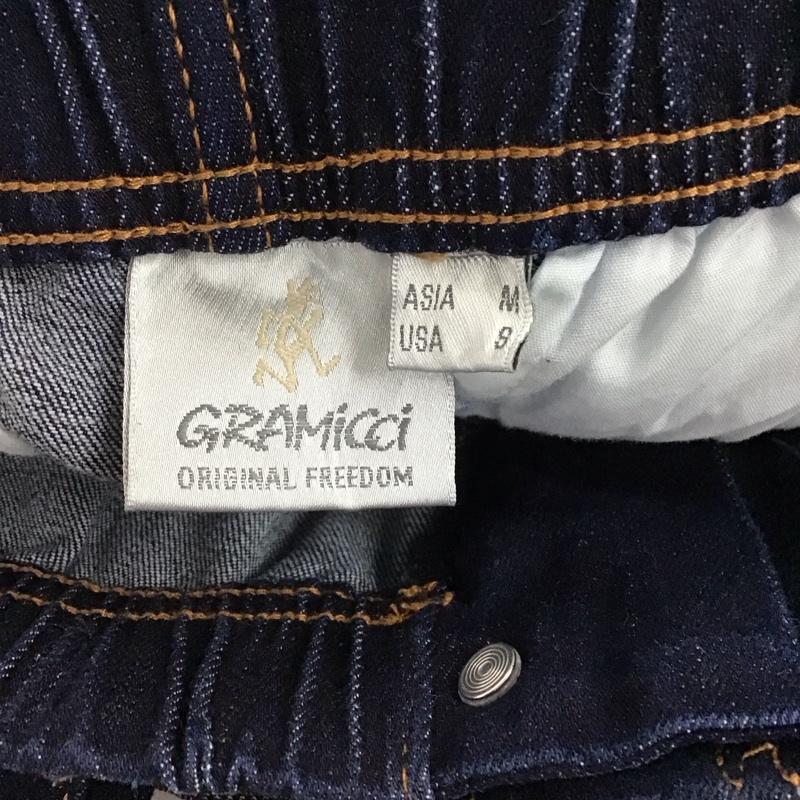 グラミチ GRAMICCI パンツ デニム、ジーンズ デニムパンツ スリムパンツ カジュアルパンツ ストレッチパンツ M 無地 インディゴ / インディゴ / Indigo メンズ USED 古着 中古 10155833