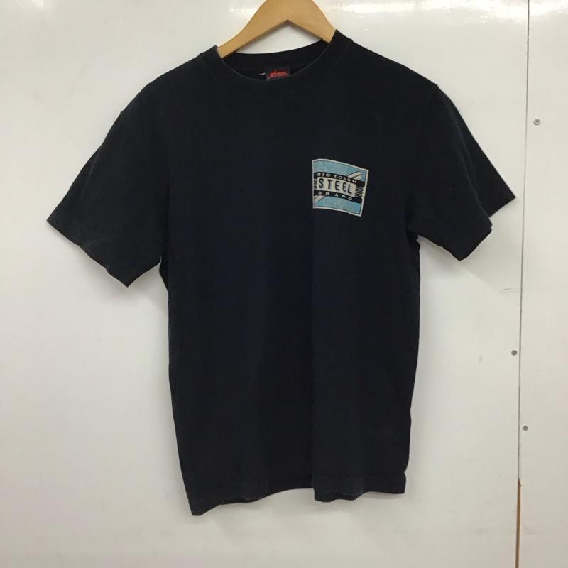 古着 USED Tシャツ 半袖 半袖カットソー プリントTシャツ クルーネックカットソー M ロゴ、文字 ダークグレー / ダークグレー / メンズ USED 古着 中古 10155834
