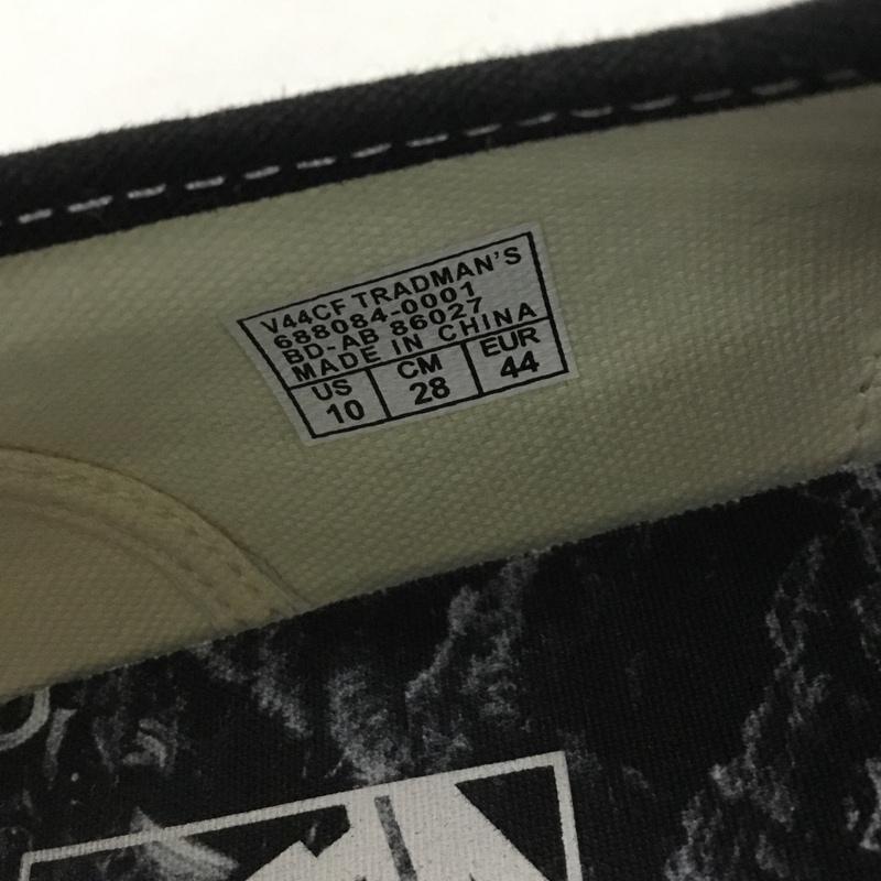 バンズ VANS スニーカー スニーカー 688084-0001 トラッドマンズ ボンサイ 28cm 箱有 28.0cm ロゴ、文字 黒 / ブラック / black X 白 / ホワイト / white メンズ USED 古着 中古 10155835