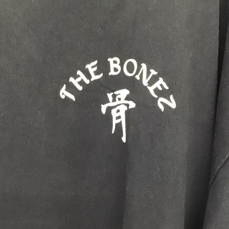 古着 USED カットソー 長袖 長袖カットソー プリントカットソー クルーネック バンドTシャツ XXL ロゴ、文字 黒 / ブラック / black メンズ USED 古着 中古 10155836