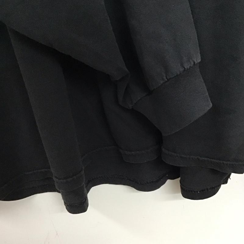 古着 USED カットソー 長袖 長袖カットソー プリントカットソー クルーネック バンドTシャツ XXL ロゴ、文字 黒 / ブラック / black メンズ USED 古着 中古 10155836
