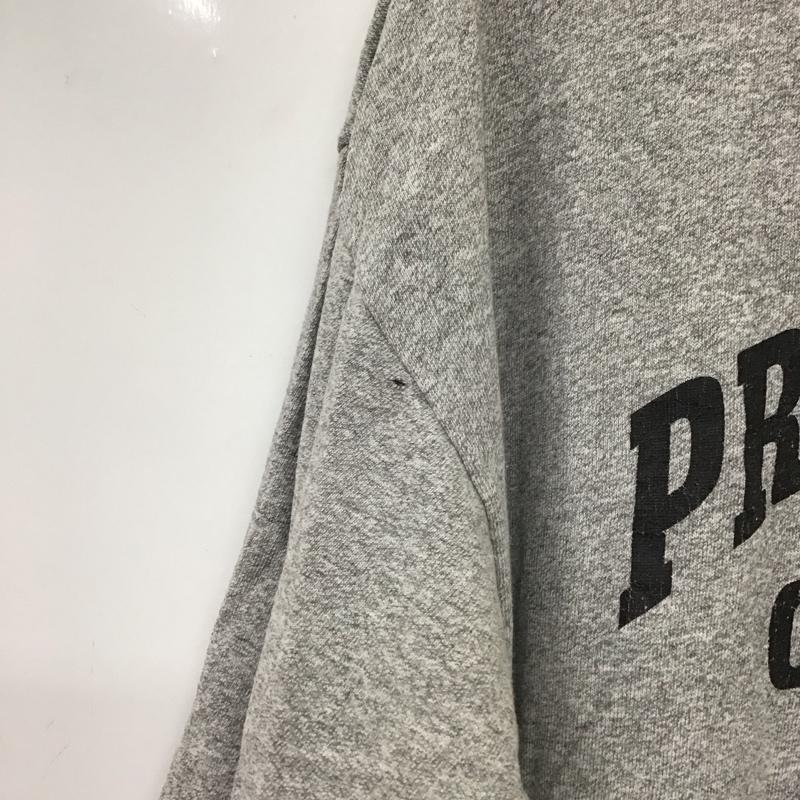チャンピオン Champion Tシャツ 半袖 半袖カットソー プリントTシャツ クルーネックカットソー XXL ロゴ、文字 灰 / グレー / gray メンズ USED 古着 中古 10155841
