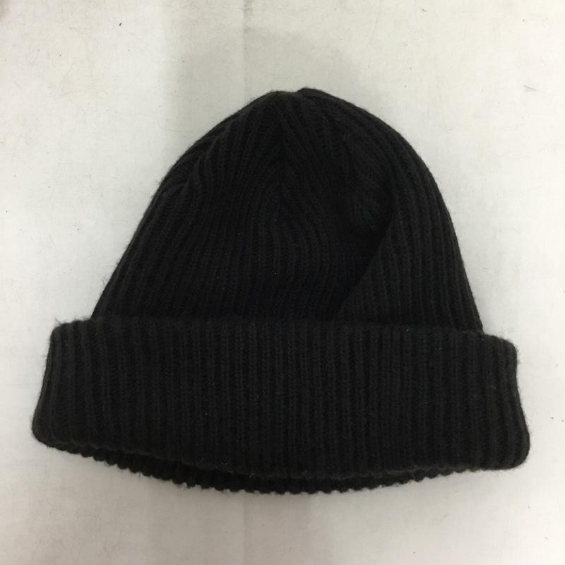 ラディアル RADIALL 帽子 ニット帽 RAD-23AW-HAT009 WATCH CAP ロゴ、文字 黒 / ブラック / black メンズ USED 古着 中古 10155846