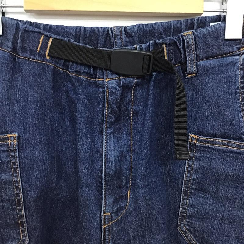 グリップスワニー GRIP SWANY パンツ デニム、ジーンズ カジュアルパンツ スリムパンツ ストレッチパンツ M 無地 インディゴ / インディゴ / Indigo メンズ USED 古着 中古 10155848