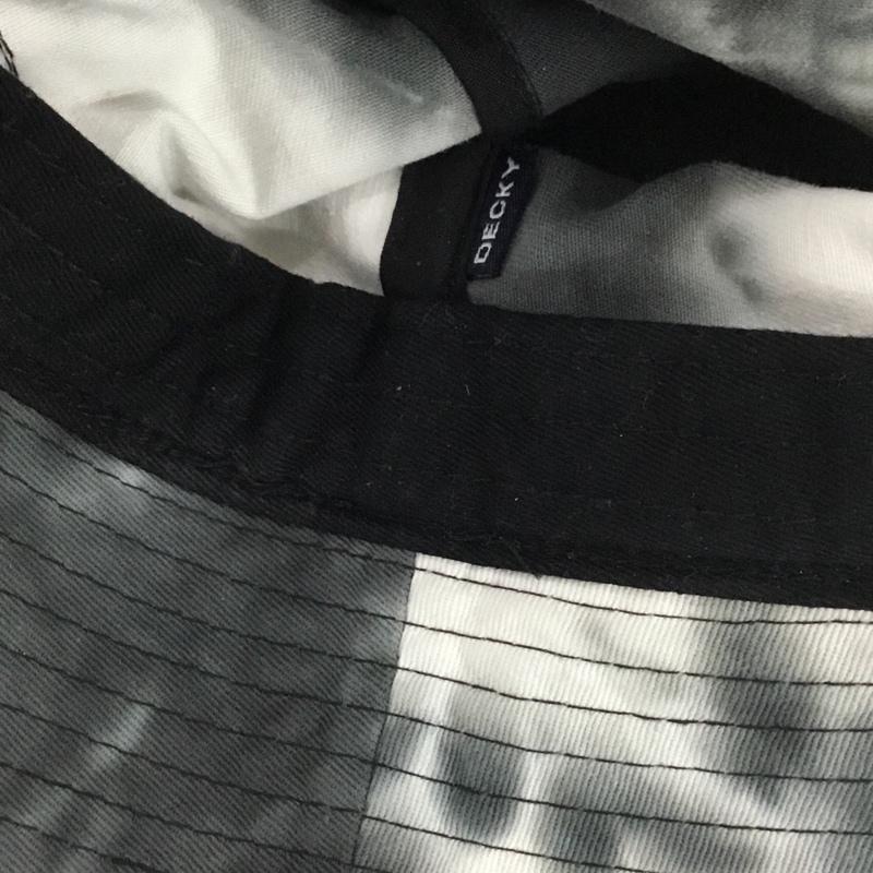 古着 USED 帽子 ハット CANVAS CLOTHING STORE バケットハット バケハ ロゴ、文字 ダークグレー / ダークグレー / X 白 / ホワイト / white メンズ USED 古着 中古 10155850