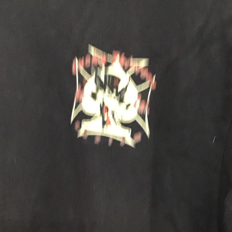 ラッキー13 LUCKY13 Tシャツ 半袖 半袖カットソー プリントTシャツ クルーネックカットソー M プリント ダークグレー / ダークグレー / メンズ USED 古着 中古 10155854