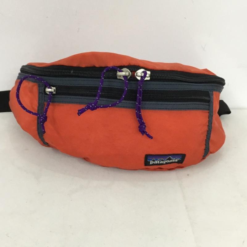 パタゴニア patagonia ウエストバッグ ウエストバッグ 2001年 USA製 ヒップバッグ ロゴ、文字 赤 / レッド / red メンズ USED 古着 中古 10155855