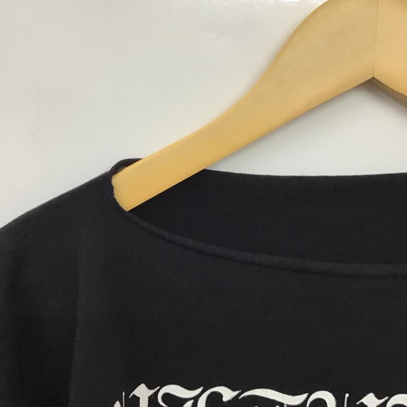 イージー YEEZY カットソー 長袖 長袖カットソー プリントカットソー クルーネック 3 プリント ダークグレー / ダークグレー / メンズ USED 古着 中古 10155859