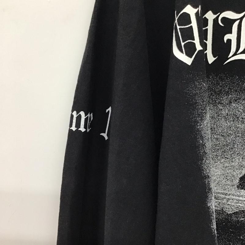イージー YEEZY カットソー 長袖 長袖カットソー プリントカットソー クルーネック 3 プリント ダークグレー / ダークグレー / メンズ USED 古着 中古 10155859
