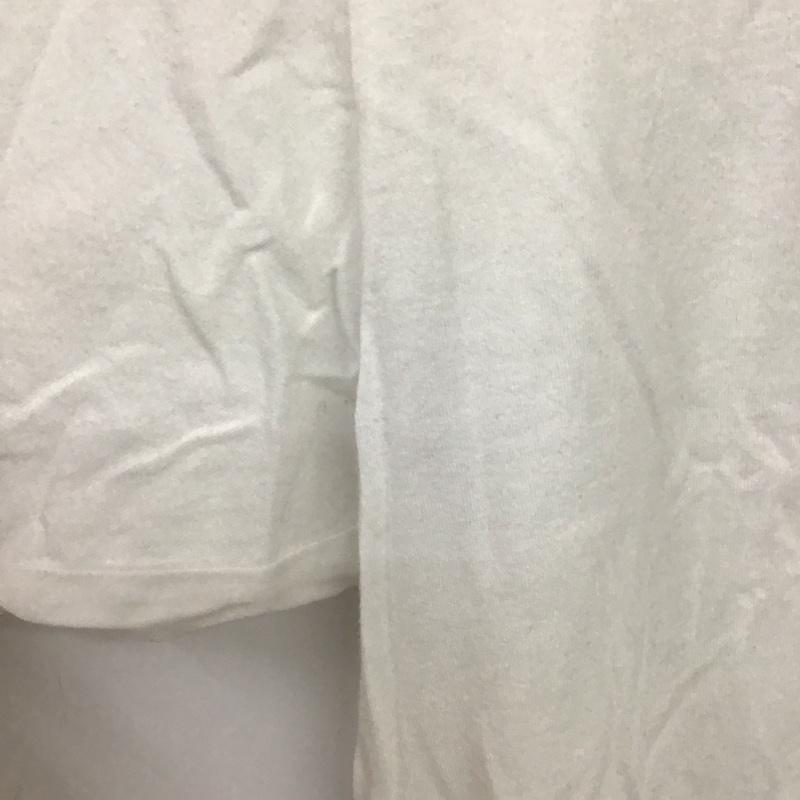ユニフォームエクスペリメント uniform experiment Tシャツ 半袖 半袖カットソー プリントTシャツ クルーネックカットソー 2 ロゴ、文字 白 / ホワイト / white メンズ USED 古着 中古 10155861