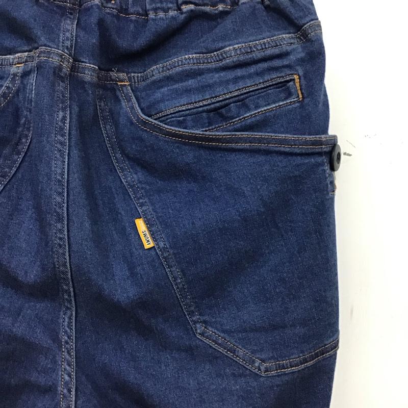 グリップスワニー GRIP SWANY パンツ デニム、ジーンズ デニムパンツ スリムパンツ カジュアルパンツ ストレッチパンツ M 無地 インディゴ / インディゴ / Indigo メンズ USED 古着 中古 10155862