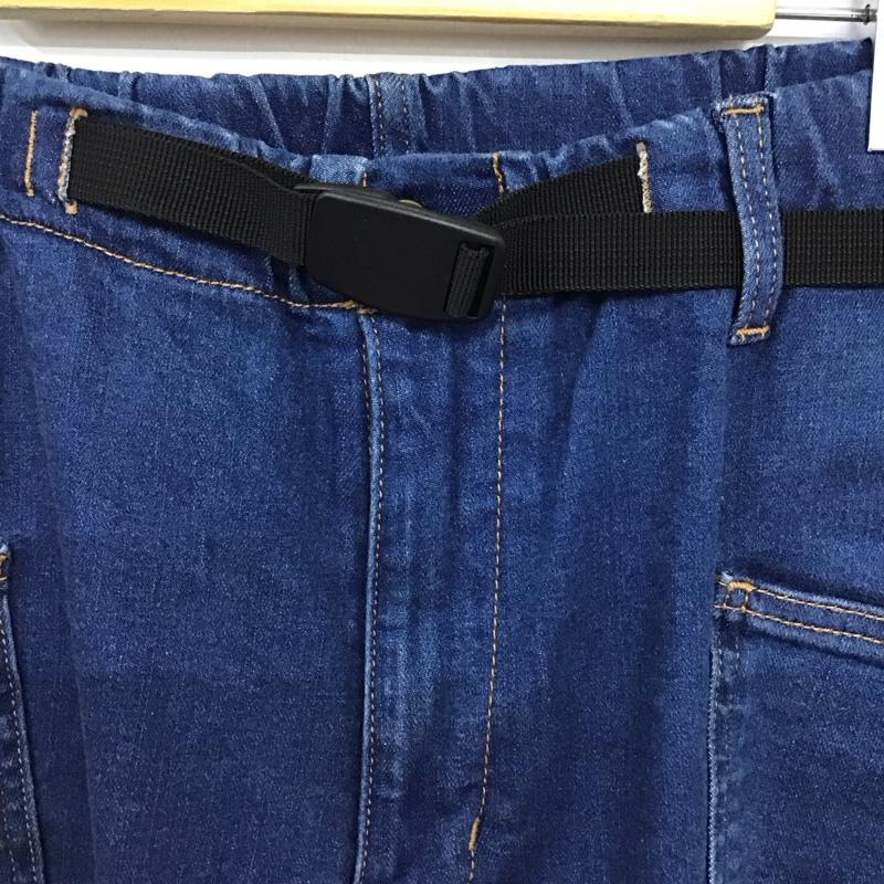 グリップスワニー GRIP SWANY パンツ デニム、ジーンズ デニムパンツ スリムパンツ カジュアルパンツ ストレッチパンツ M 無地 インディゴ / インディゴ / Indigo メンズ USED 古着 中古 10155862