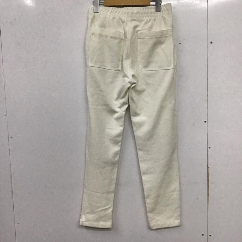 ザラ ZARA パンツ デニム、ジーンズ スリムパンツ ストレッチパンツ カジュアルパンツ S 無地 白 / ホワイト / white メンズ USED 古着 中古 10155865