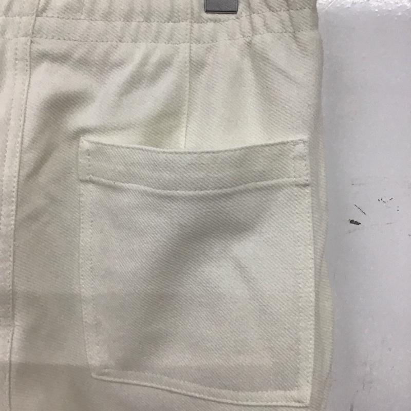 ザラ ZARA パンツ デニム、ジーンズ スリムパンツ ストレッチパンツ カジュアルパンツ S 無地 白 / ホワイト / white メンズ USED 古着 中古 10155865
